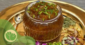 مربای پوست پسته